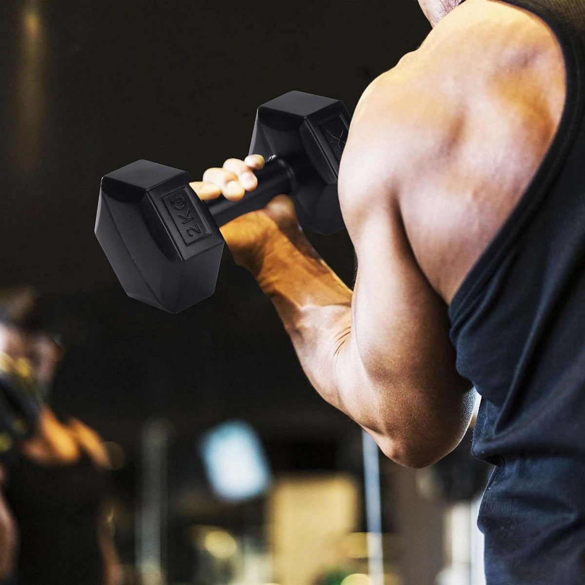 Xq Max Dumbbells Xq Max Zwart