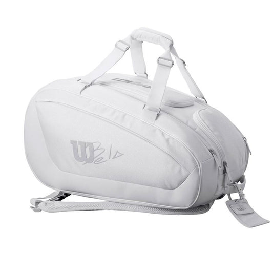 Wilson Racket Tas Wilson Bela Super Tour Padel Wit