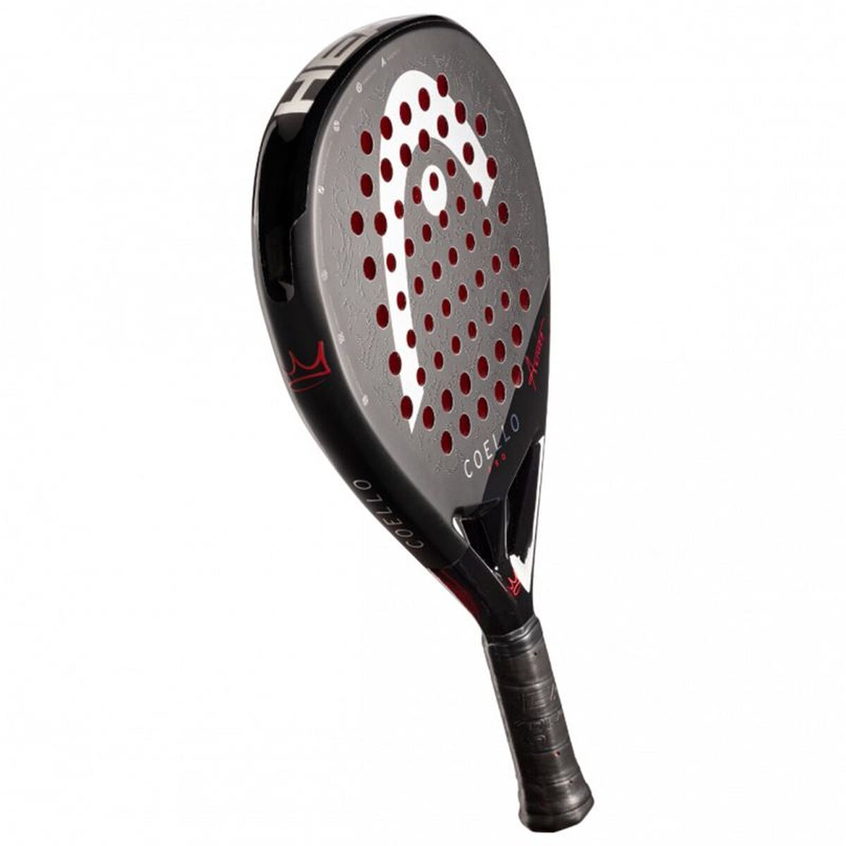 Head Padel Racket Head Coello Pro 2025 Zwart Koolstofvezel