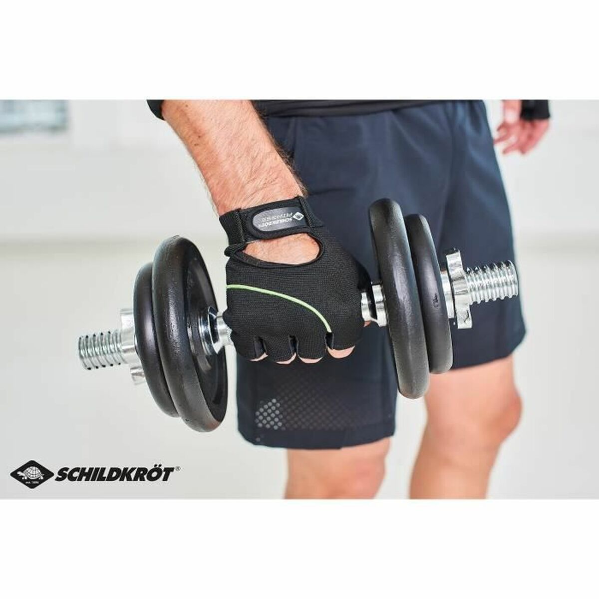 Schildkröt Kettlebell- En Halterset Schildkröt
