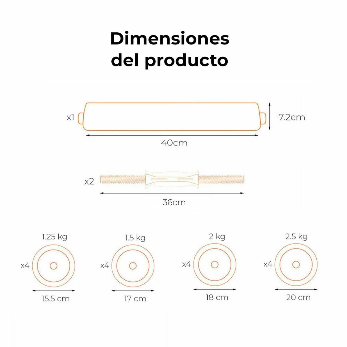 Xiaomi Dumbbells Xiaomi Ormanc30V2P