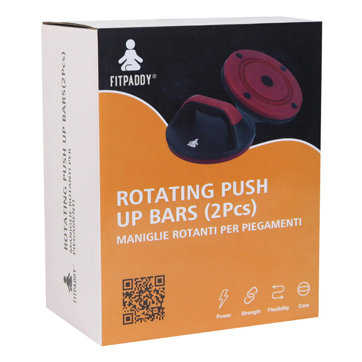 Fitpaddy Push-Up-Standaard Fitpaddy (2 Stuks)