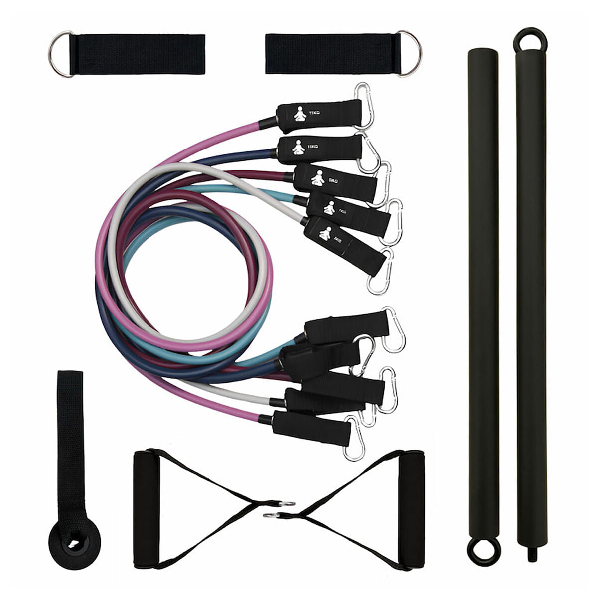 Fitpaddy Trainingssysteem Met Weerstandsbanden En Oefeningengids Fitpaddy