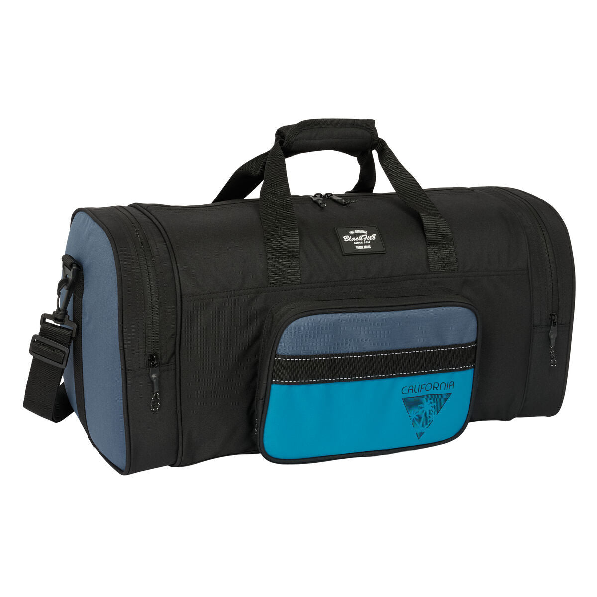 Blackfit8 Sporttas Blackfit8 California Blauw Zwart 55 X 26 X 27 Cm