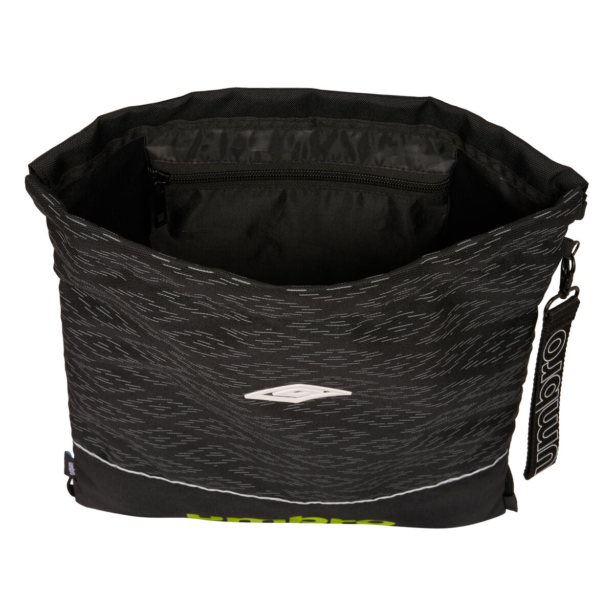 Umbro Rugtas Met Koordjes Umbro Lima Zwart 35 X 40 X 1 Cm