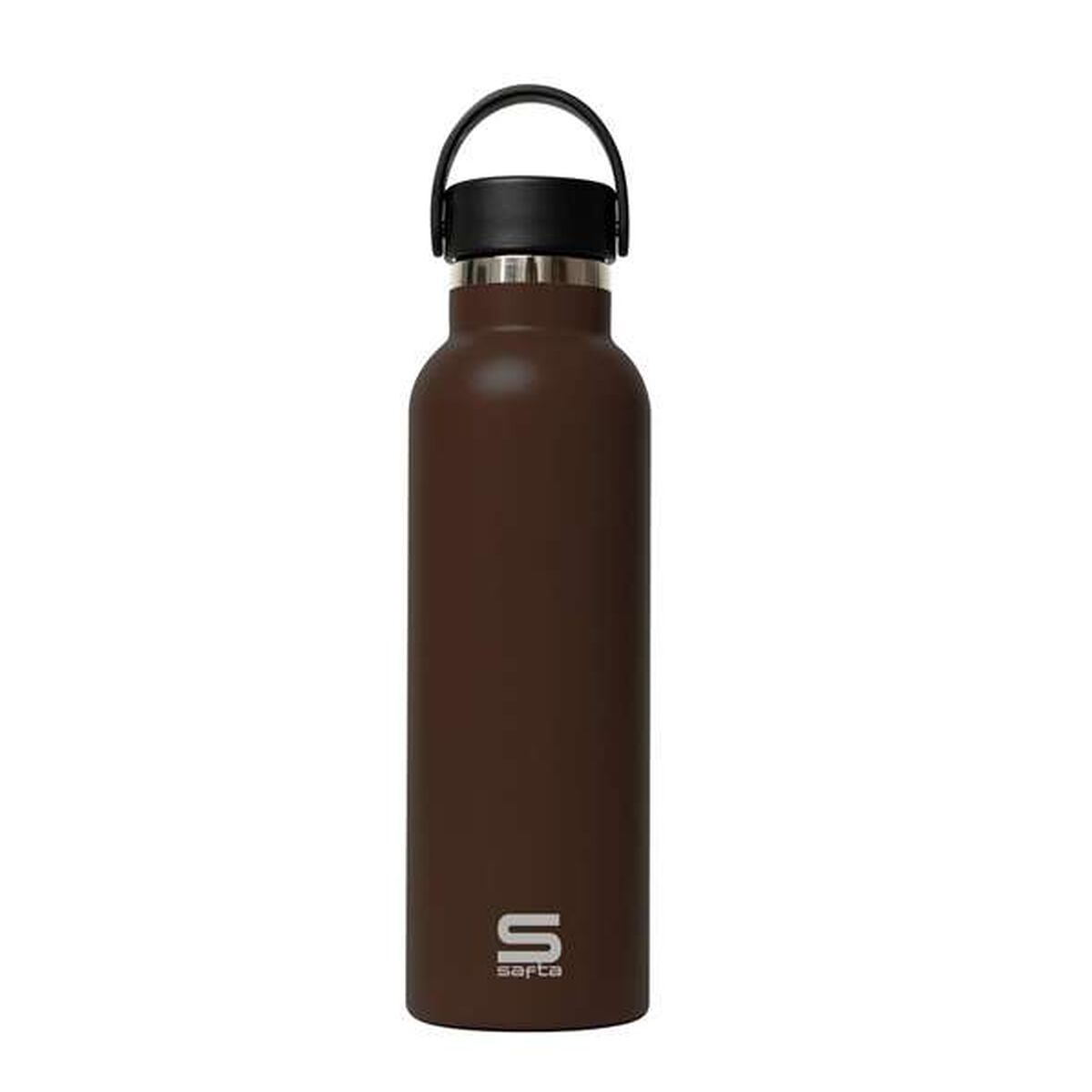Safta Waterfles Safta Chocolate Siliconen Roestvrij Staal