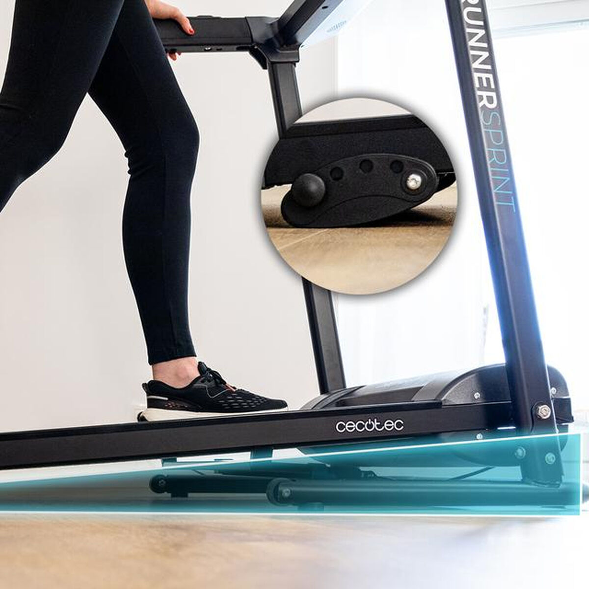 Cecotec Loopband Cecotec Drumfit Wayhome 1200 Runner Sprint