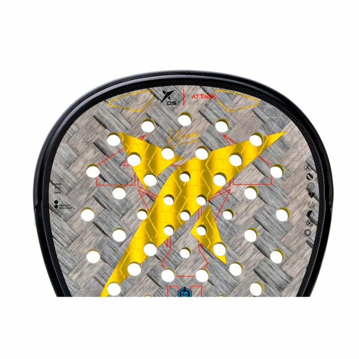 Drop Shot Padel Racket Drop Shot Explorer Pro Attack Geel