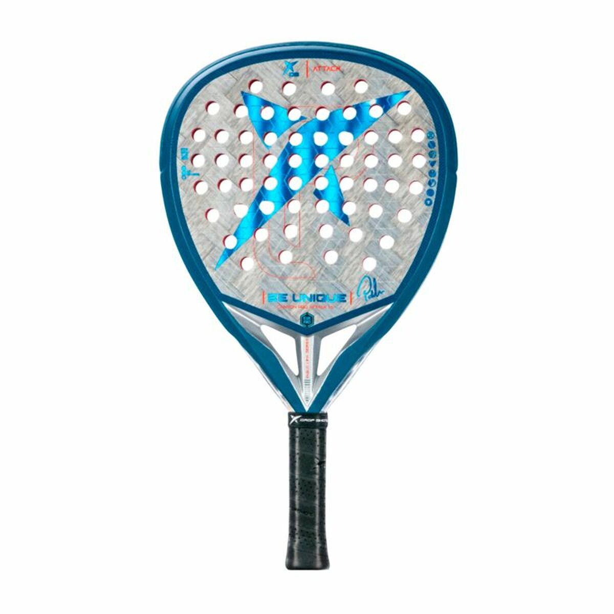 Drop Shot Padel Racket Drop Shot Canyon Pro Attack 1.5 Ica Blauw