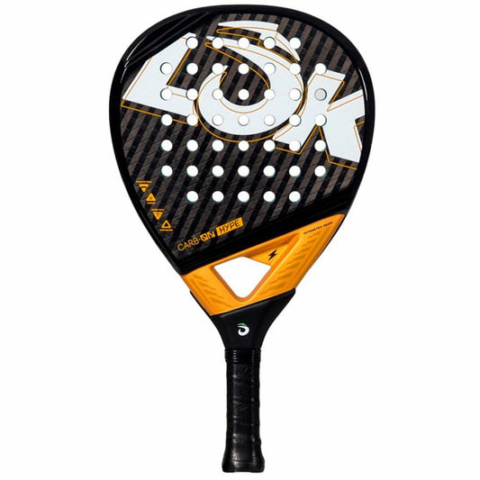 Lok Sports Padel Racket Lok Sports Carb-On Hype Zwart Oranje