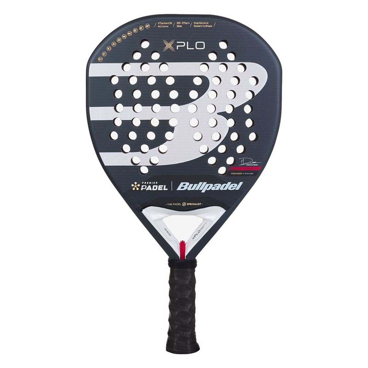Bullpadel Padel Racket Bullpadel Bullpadel Xplo Premier Zwart