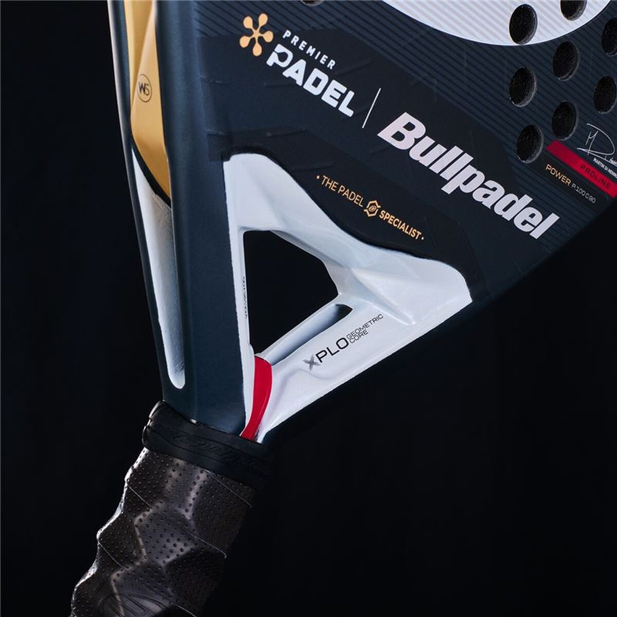 Bullpadel Padel Racket Bullpadel Bullpadel Xplo Premier Zwart