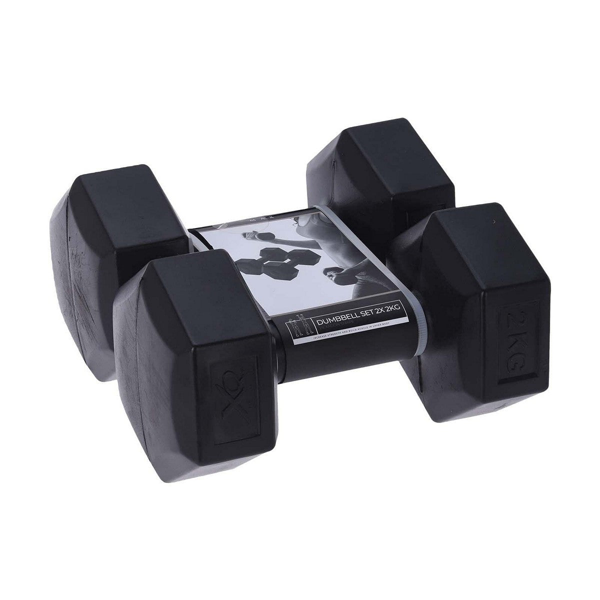 Xq Max Dumbbells Xq Max Zwart