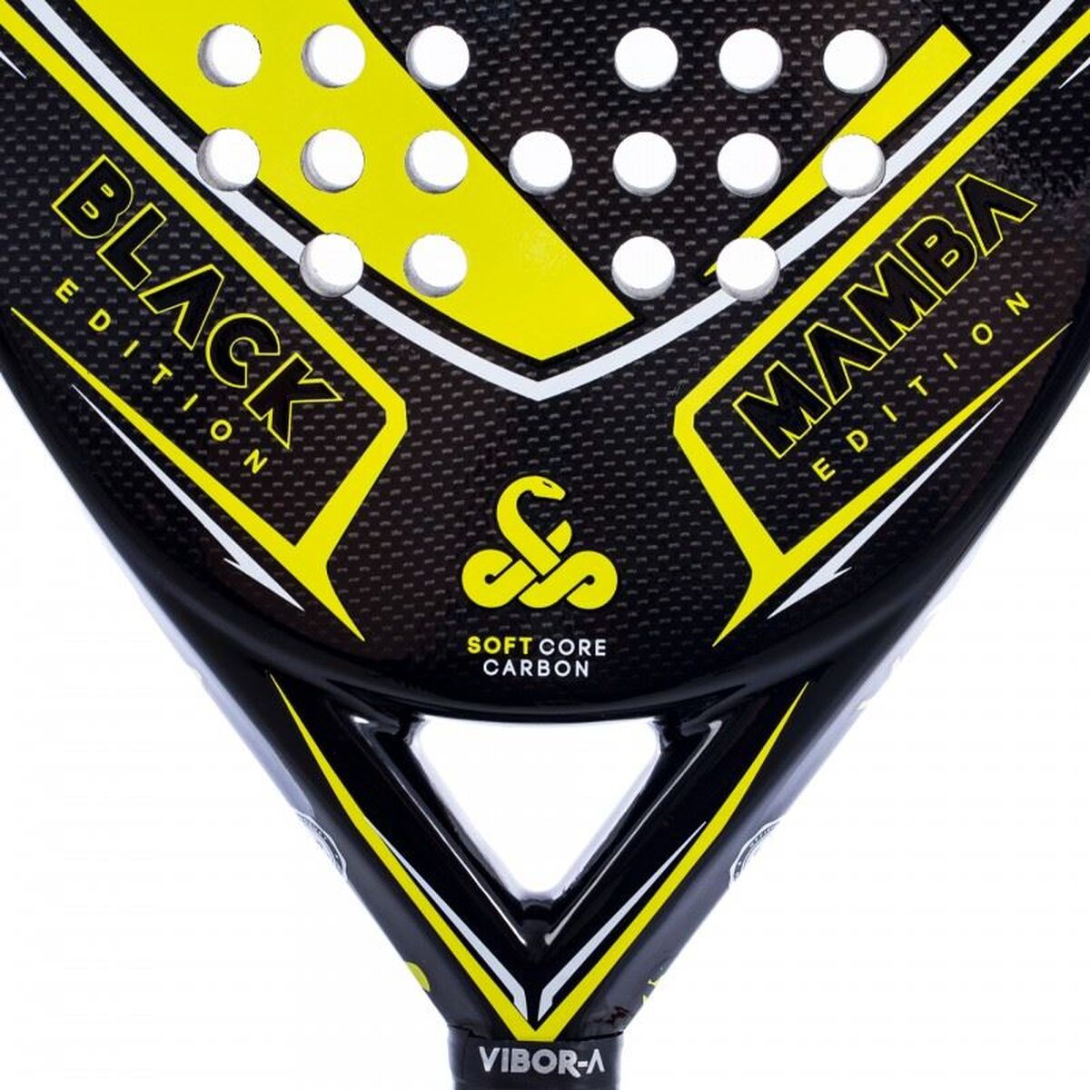 Vibor-A Padel Racket Vibor-A 0013839 Zwart Natuurlijk Rubber
