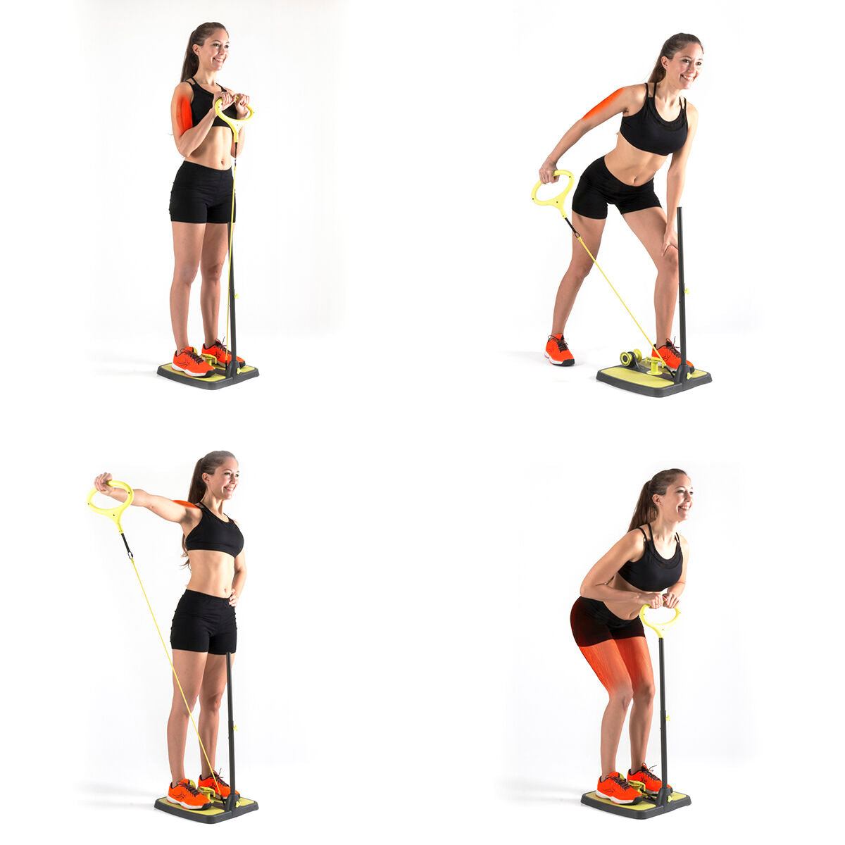 Innovagoods Fitnessplatform Voor Bil- En Beenspieren Met Oefeningengids Innovagoods