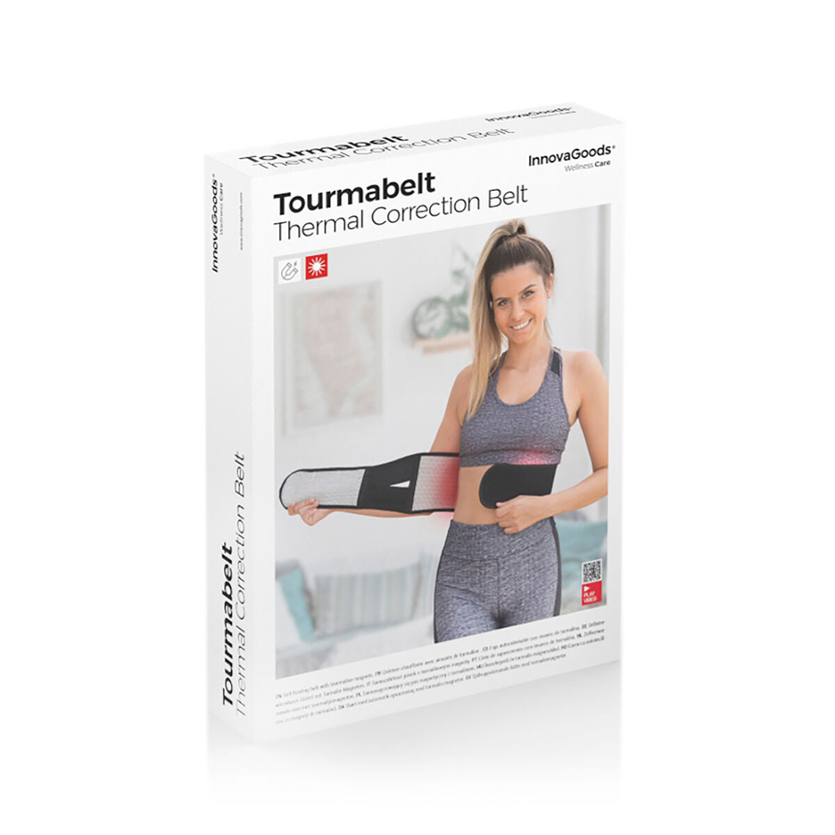 Innovagoods Thermische Correctiegordel Met Toermalijn-Magneten Tourmabelt Innovagoods