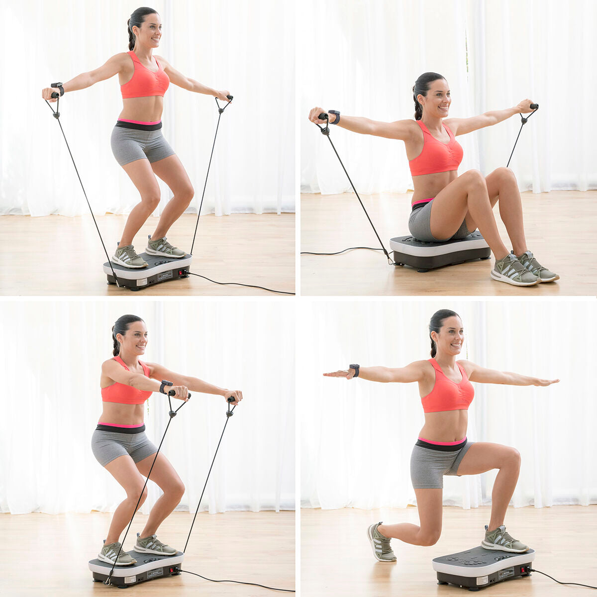 Innovagoods Trainingstrilplaat Met Accessoires En Oefeningsgids Vybeform Innovagoods