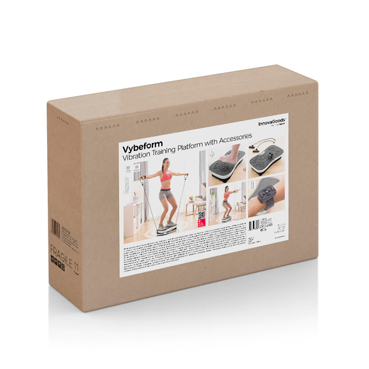 Innovagoods Trainingstrilplaat Met Accessoires En Oefeningsgids Vybeform Innovagoods