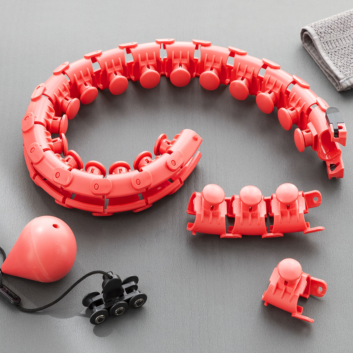 Innovagoods Aanpasbare Slimme Fitnesshoepel Met Gewicht Fittehoop Innovagoods