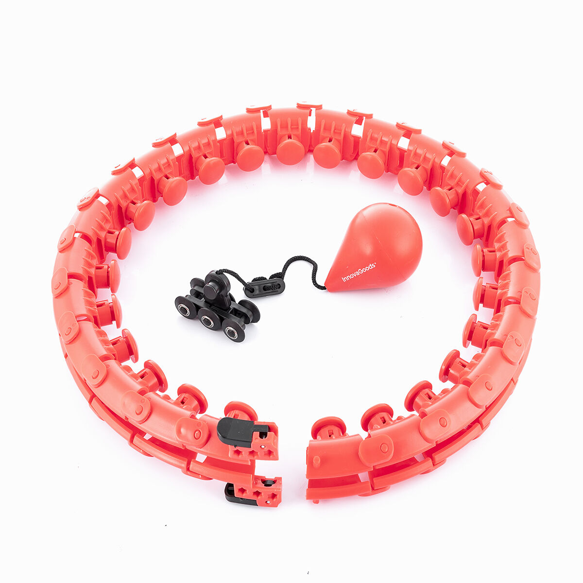 Innovagoods Aanpasbare Slimme Fitnesshoepel Met Gewicht Fittehoop Innovagoods