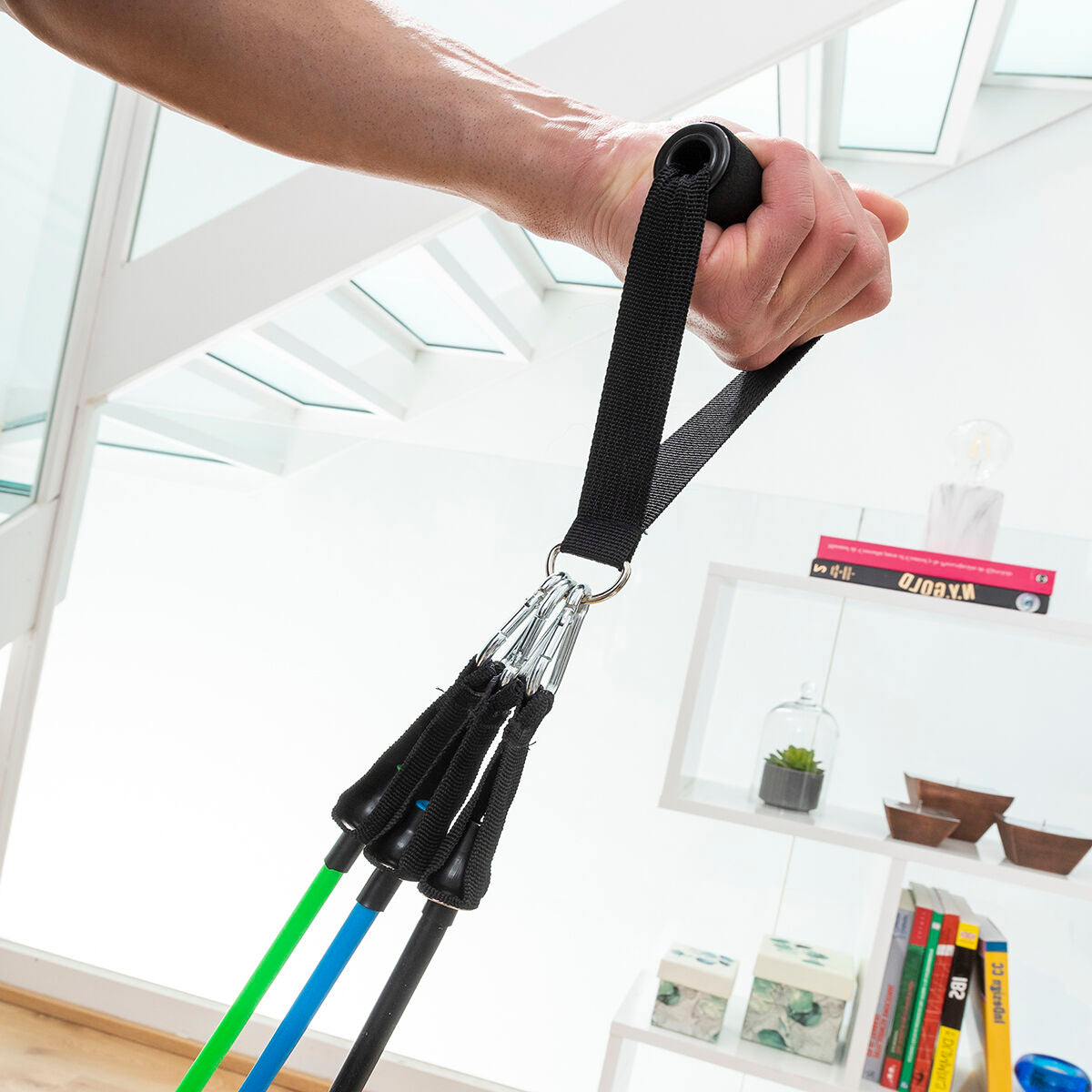 Innovagoods Set Van Weerstandsbanden Met Accessoires En Oefeningengids Tribainer Innovagoods 3 Stuks