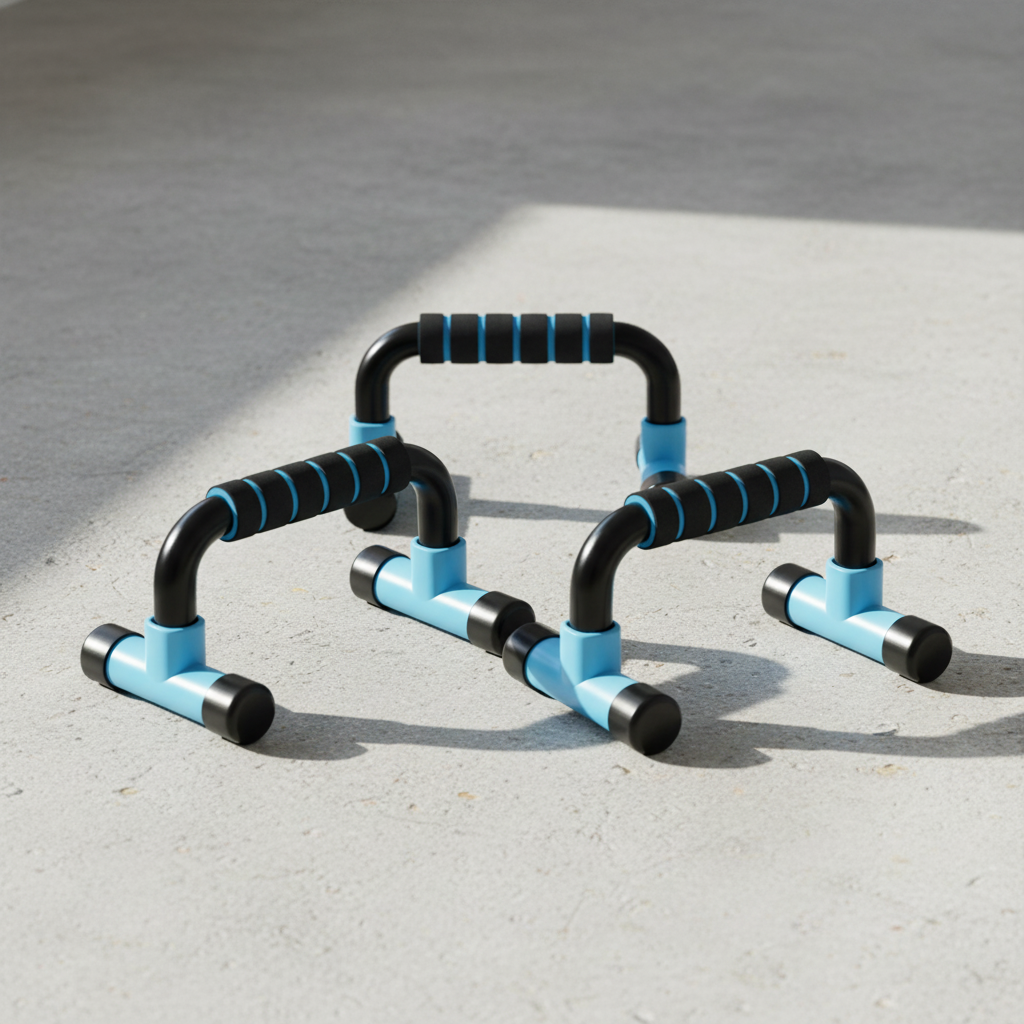 Longfit Sport Push-Up-Standaard Longfit Sport Blauw Zwart (3 Stuks)