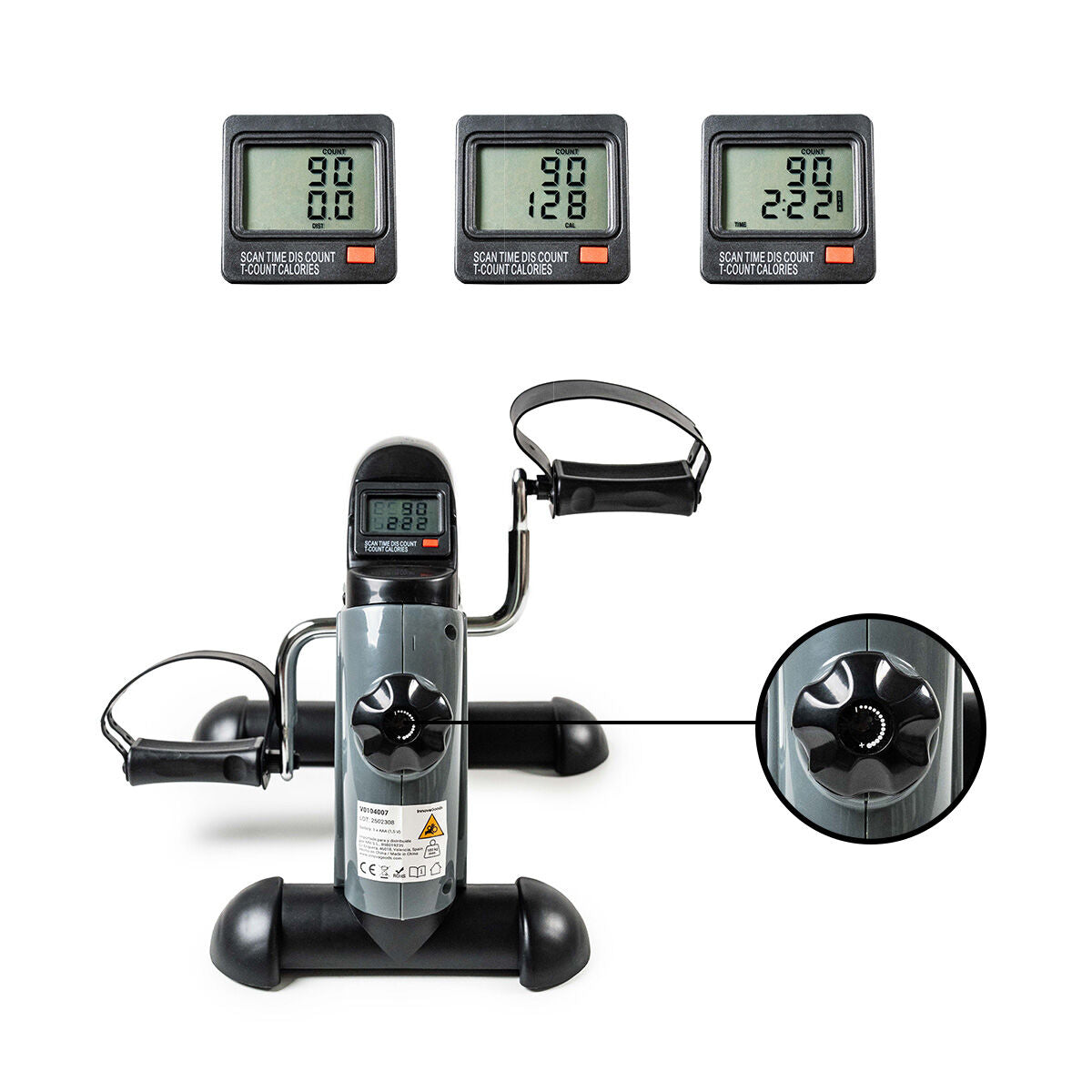 Innovagoods Statische Pedalen Voor Armen En Benen Met Mat Velora 2100 Innovagoods