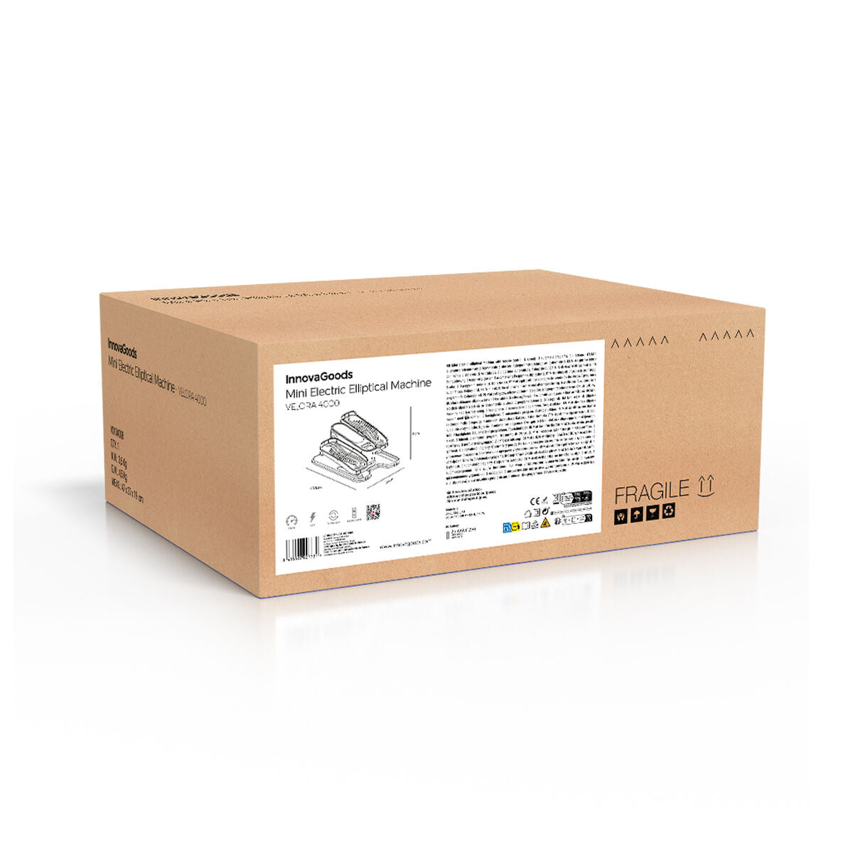 Innovagoods Mini Elektrische Crosstrainer Met Afstandsbediening Velora 4000 Innovagoods